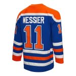 men8217s mitchell amp ness mark messier royal edmonton oilers alternate captain patch 198687 blue line player jersey – San Jose Sharks Jerseys and Headwear Collection