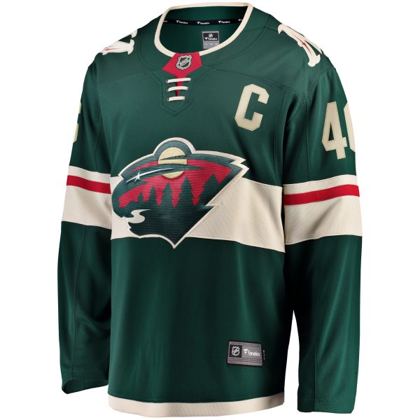 minnesota wild fanatics home breakaway jersey – green – jared spurgeon – mens – San Jose Sharks Jerseys and Headwear Collection