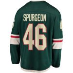 minnesota wild fanatics home breakaway jersey – green – jared spurgeon – mens – San Jose Sharks Jerseys and Headwear Collection