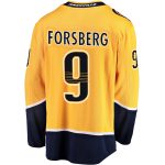 nashville predators fanatics home breakaway jersey – gold – filip forsberg – mens – San Jose Sharks Jerseys and Headwear Collection