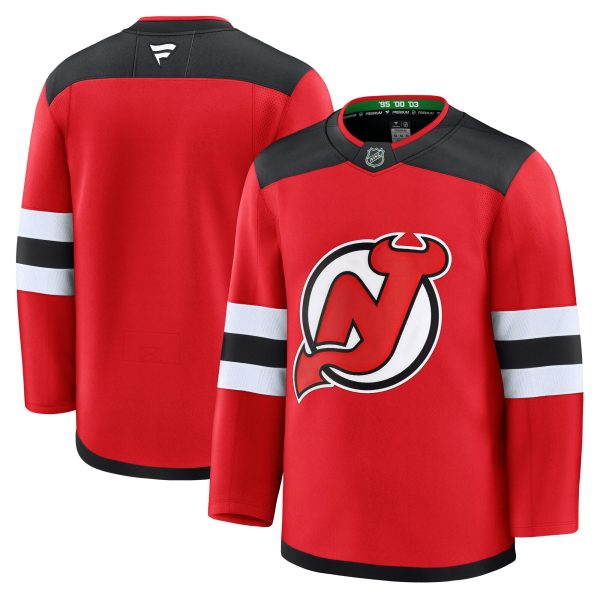 new jersey devils fanatics branded home premium jersey – mens – red – San Jose Sharks Jerseys and Headwear Collection
