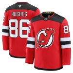 new jersey devils fanatics branded home premium jersey – red – jack hughes – mens – San Jose Sharks Jerseys and Headwear Collection