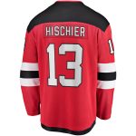 new jersey devils fanatics home breakaway jersey – nico hischier – mens – San Jose Sharks Jerseys and Headwear Collection