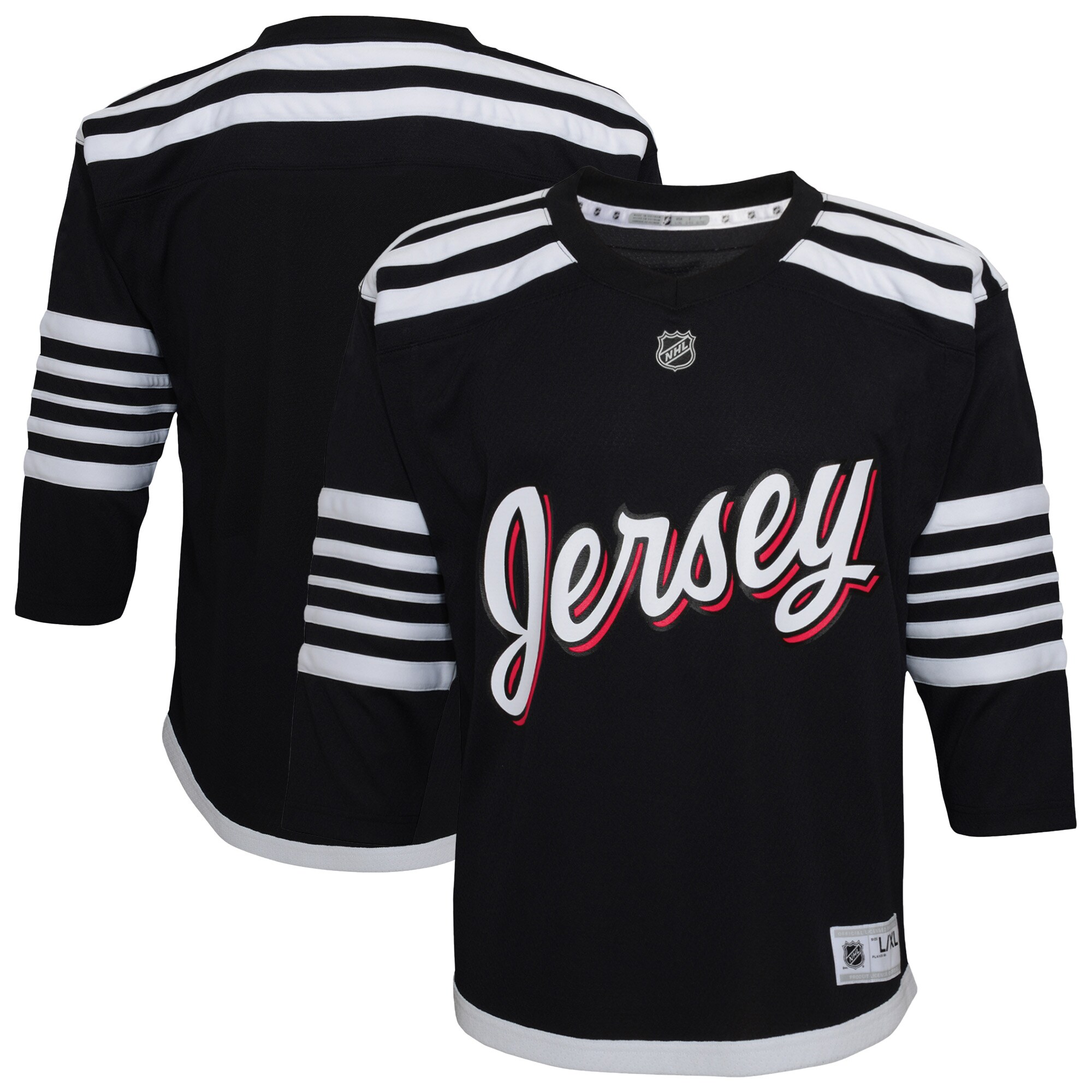 new jersey devils replica alternate jersey – youth – San Jose Sharks Jerseys and Headwear Collection