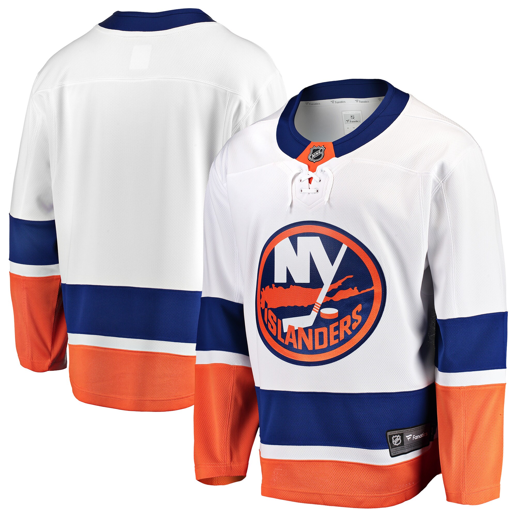 new york islanders fanatics away breakaway jersey – mens – San Jose Sharks Jerseys and Headwear Collection
