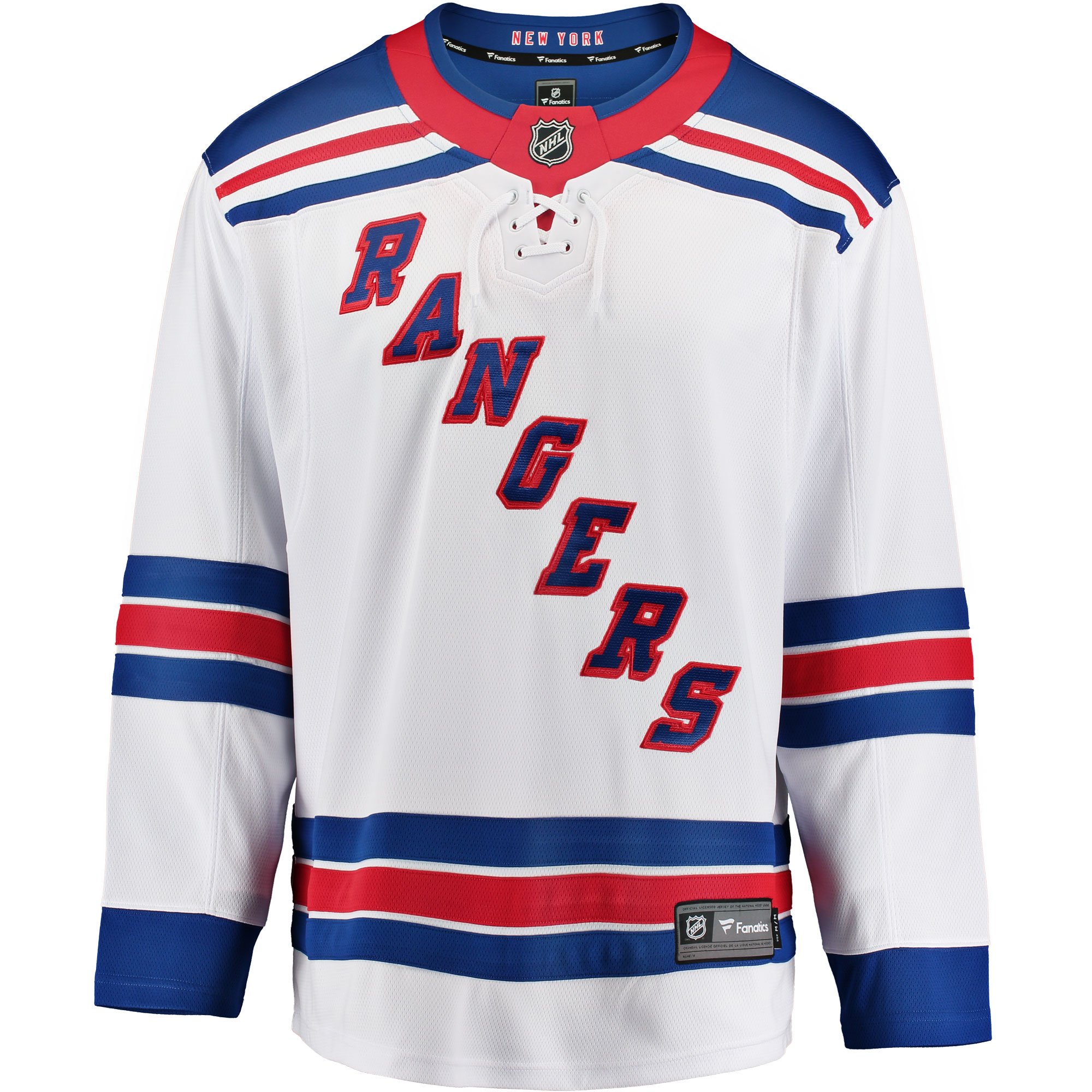 new york rangers fanatics away breakaway jersey – mens – San Jose Sharks Jerseys and Headwear Collection