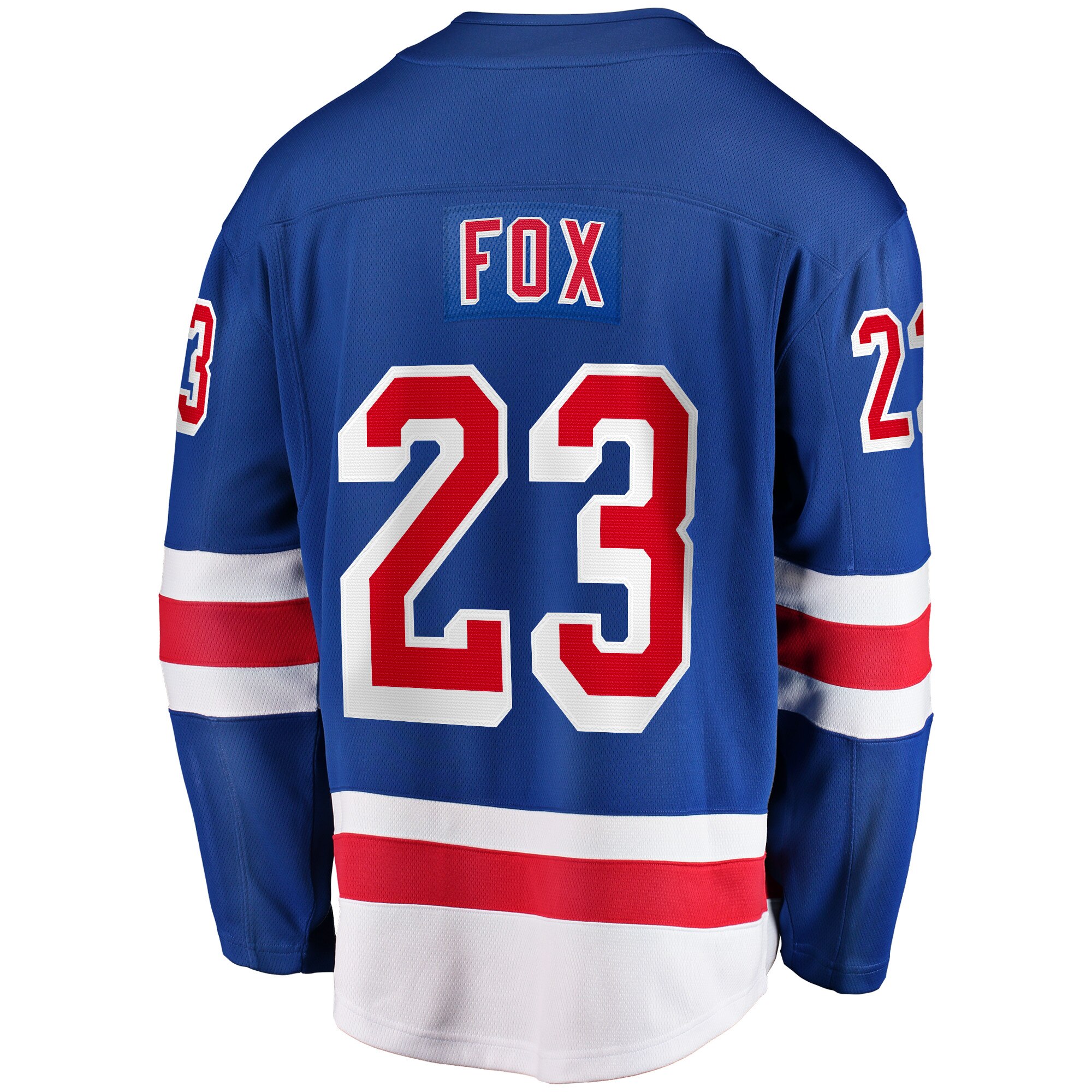new york rangers fanatics home breakaway jersey – blue – adam fox – mens – San Jose Sharks Jerseys and Headwear Collection