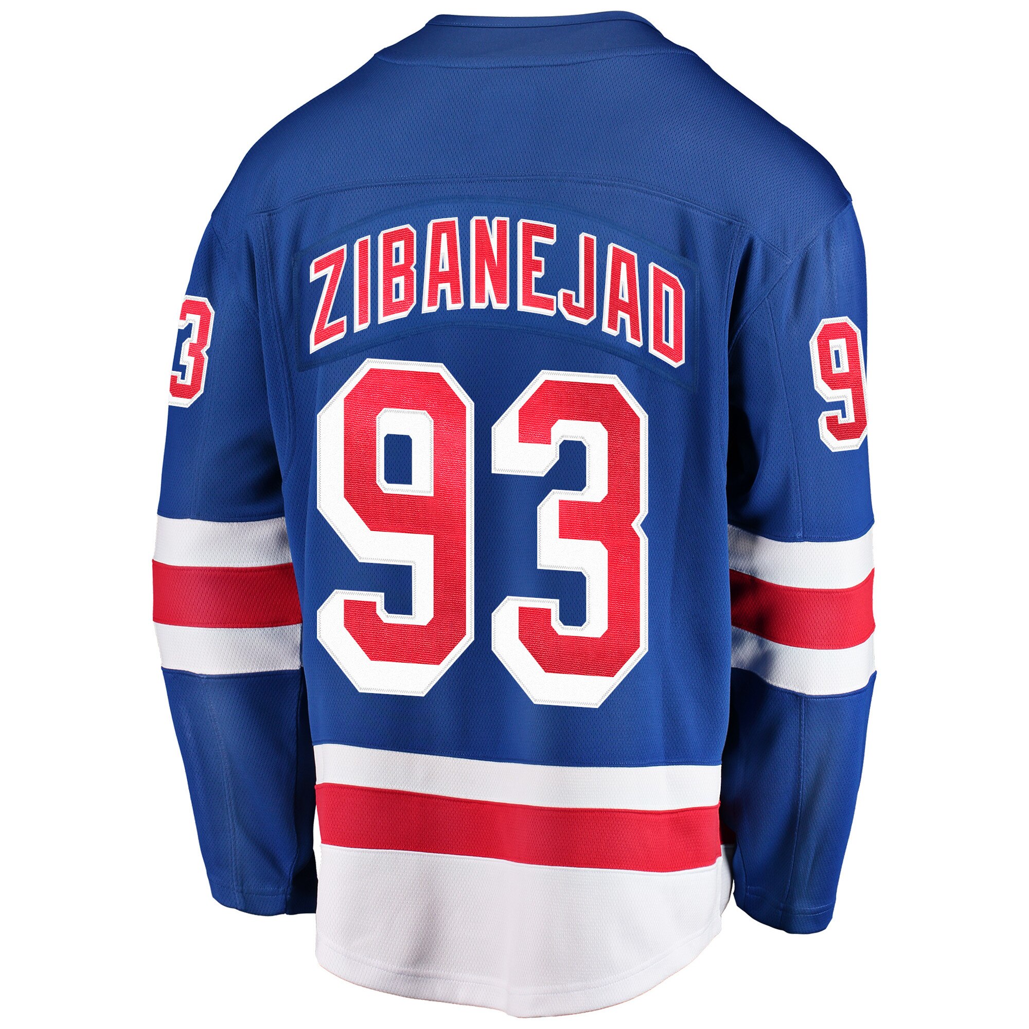 new york rangers fanatics home breakaway jersey – blue – mika zibanejad – mens – San Jose Sharks Jerseys and Headwear Collection
