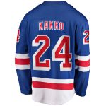 new york rangers fanatics home breakaway jersey – kaapo kakko – mens – San Jose Sharks Jerseys and Headwear Collection