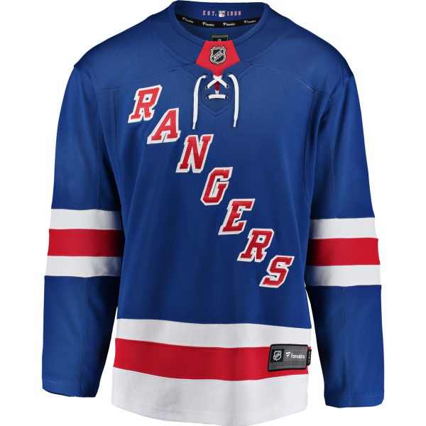new york rangers fanatics home breakaway jersey – mens – San Jose Sharks Jerseys and Headwear Collection