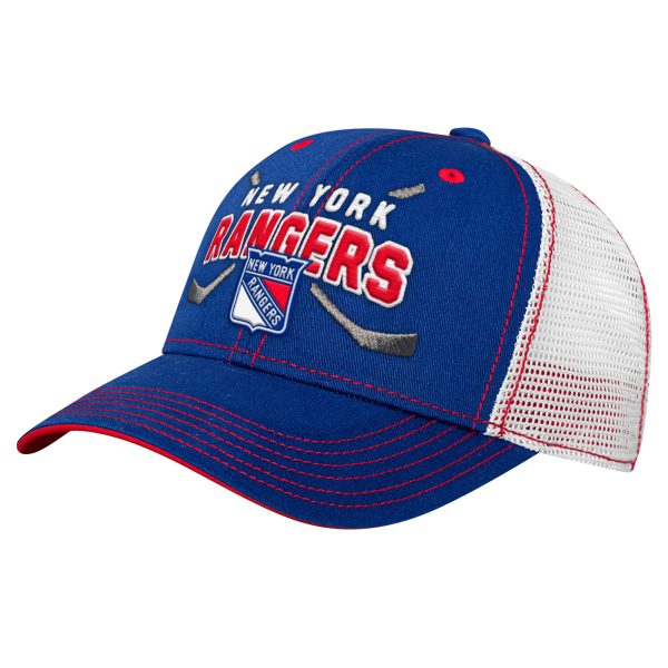 new york rangers lock up mesh adjustable cap – youth – San Jose Sharks Jerseys and Headwear Collection