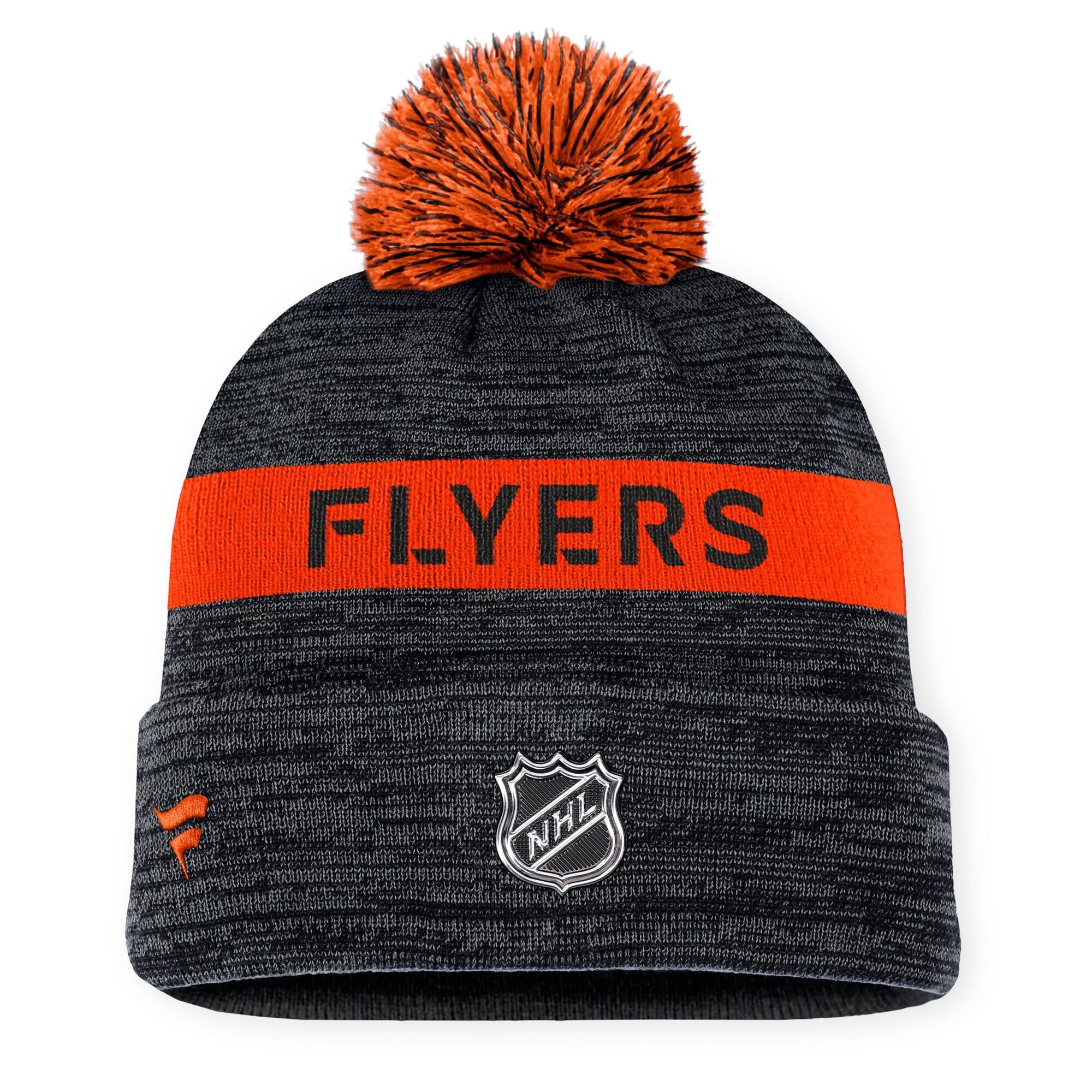 philadelphia flyers authentic pro rink beanie cuff with pom – San Jose Sharks Jerseys and Headwear Collection