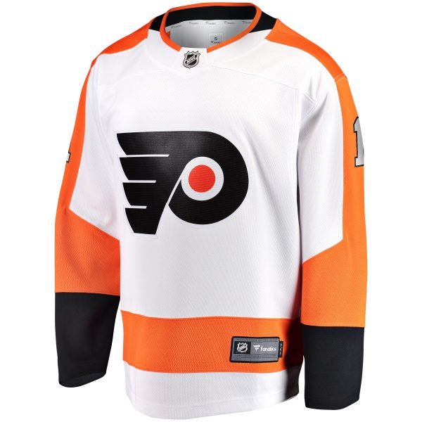 philadelphia flyers fanatics away breakaway jersey – white – travis konecny – mens – San Jose Sharks Jerseys and Headwear Collection