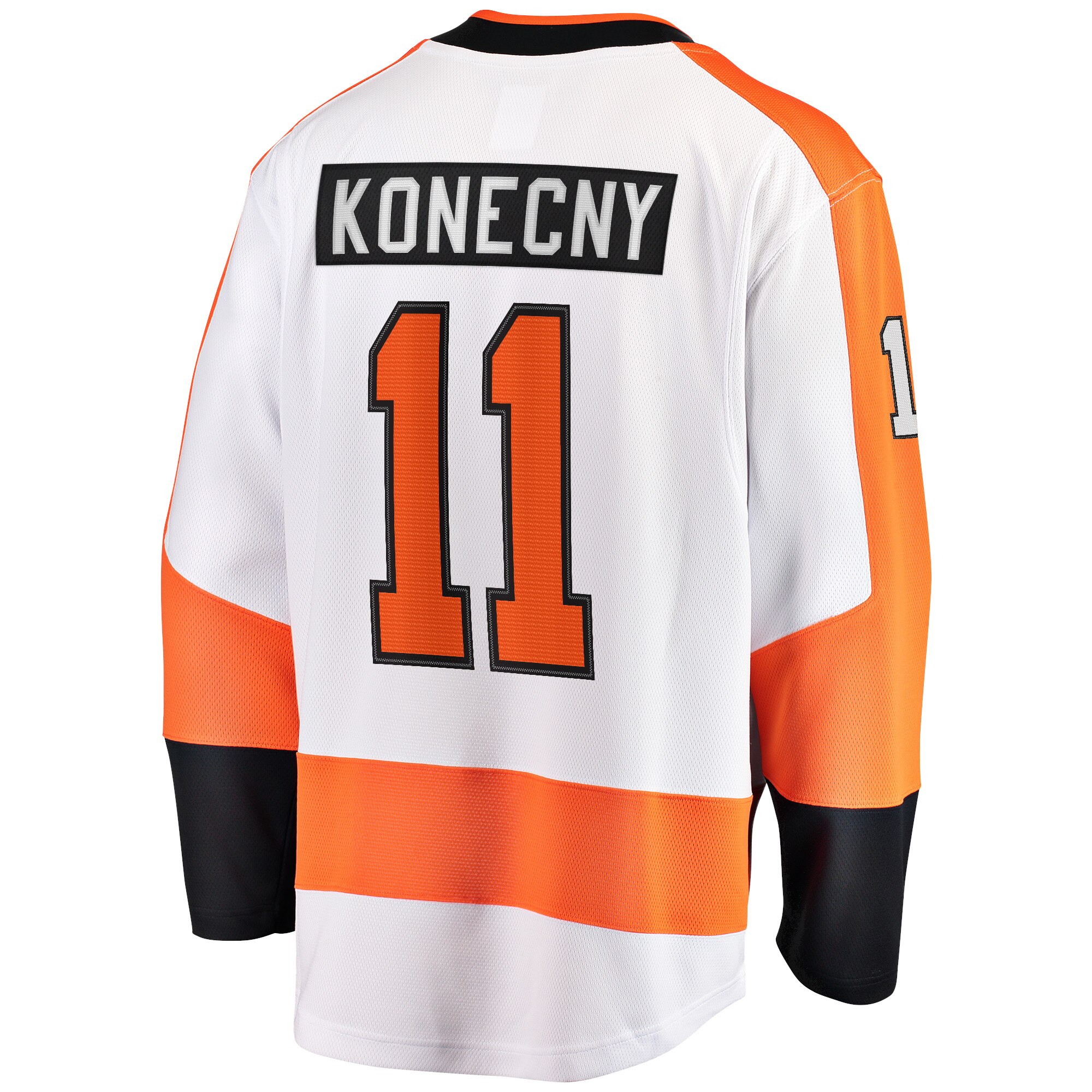philadelphia flyers fanatics away breakaway jersey – white – travis konecny – mens – San Jose Sharks Jerseys and Headwear Collection