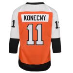 philadelphia flyers replica home jersey – orange – travis konecny – youth – San Jose Sharks Jerseys and Headwear Collection
