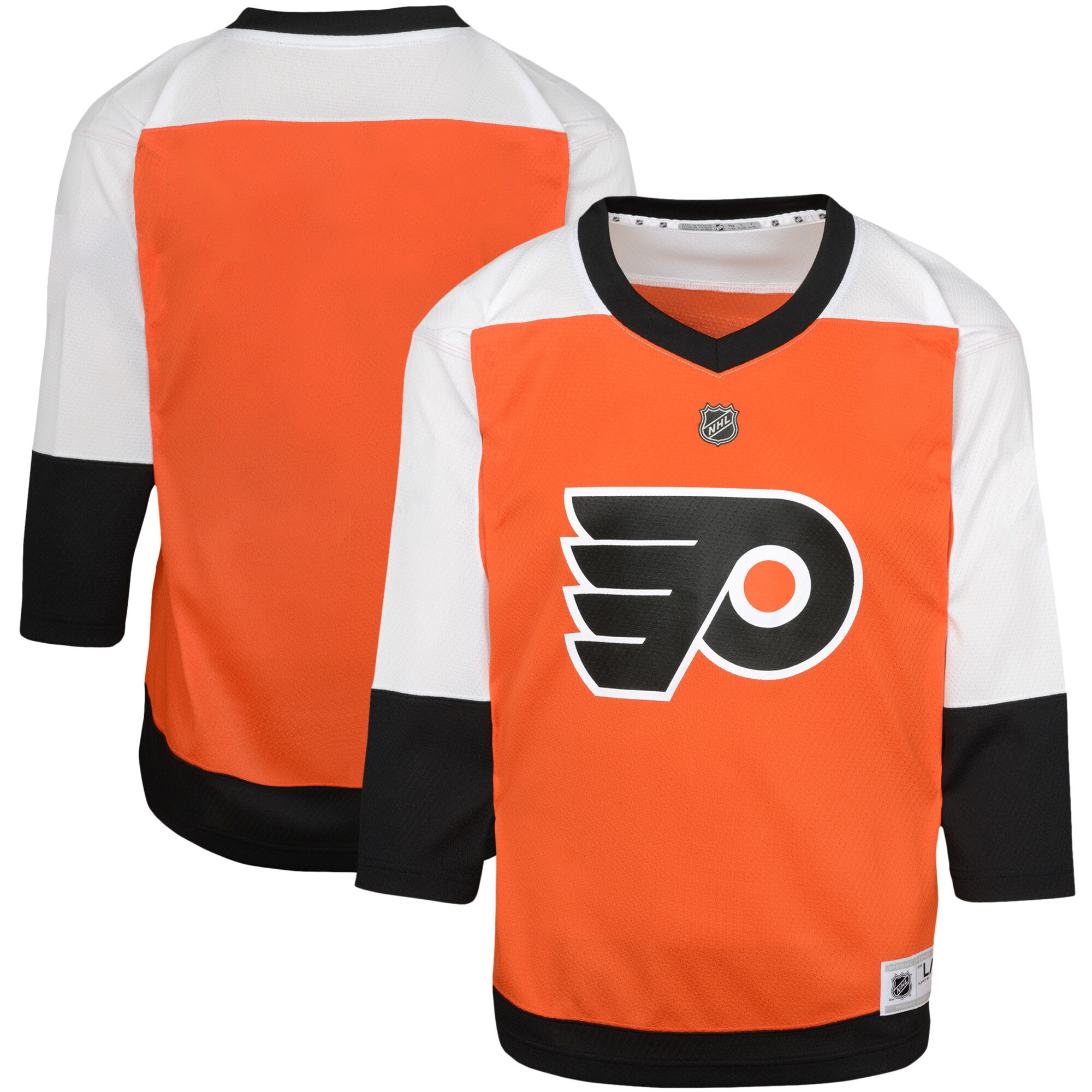 philadelphia flyers replica home jersey – youth – San Jose Sharks Jerseys and Headwear Collection