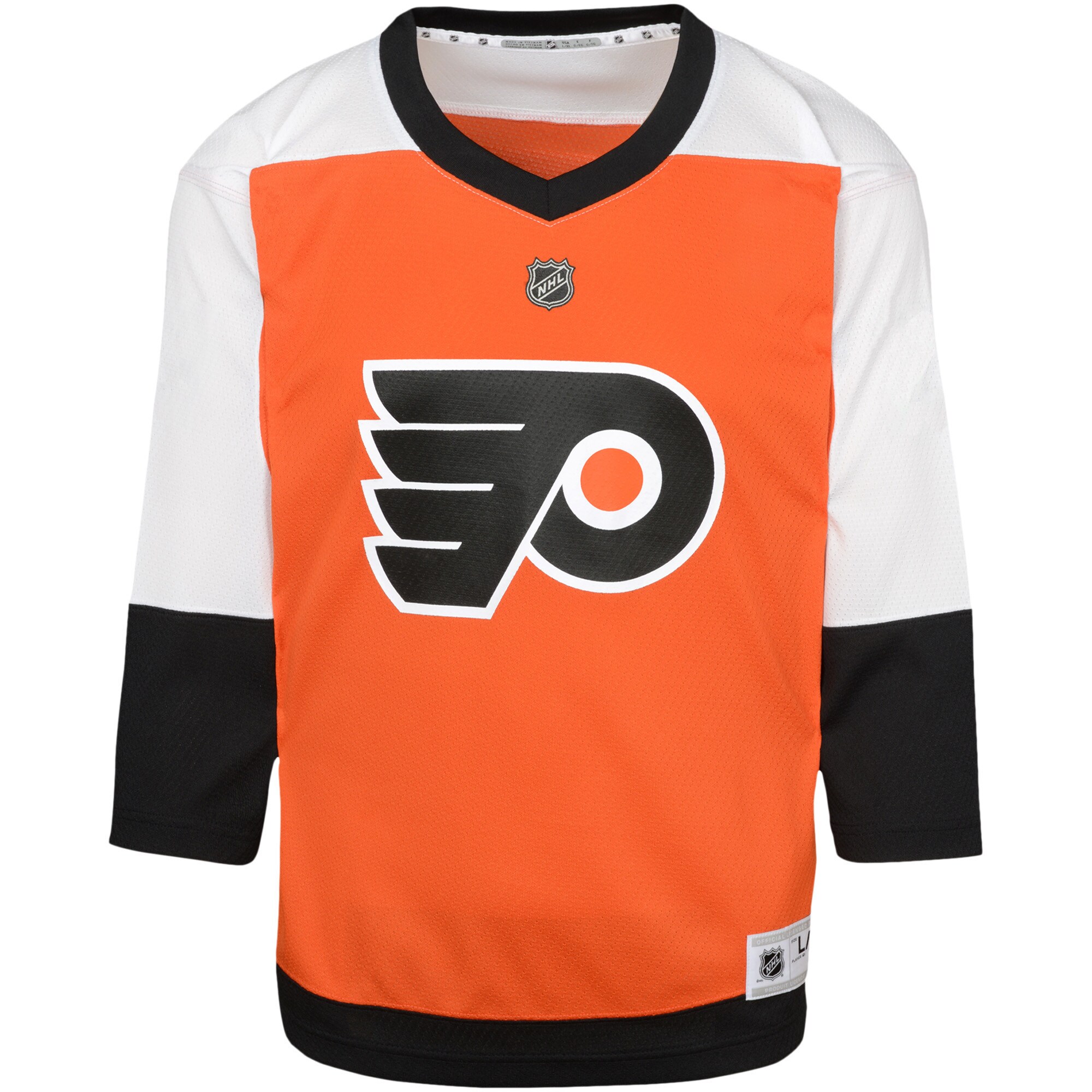 philadelphia flyers replica home jersey – youth – San Jose Sharks Jerseys and Headwear Collection