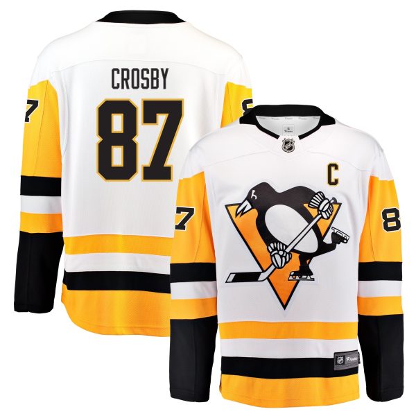 pittsburgh penguins fanatics away breakaway jersey – sidney crosby – mens – San Jose Sharks Jerseys and Headwear Collection