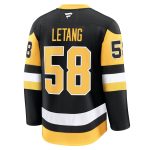 pittsburgh penguins fanatics branded home premium jersey – black – kris letang – mens – San Jose Sharks Jerseys and Headwear Collection