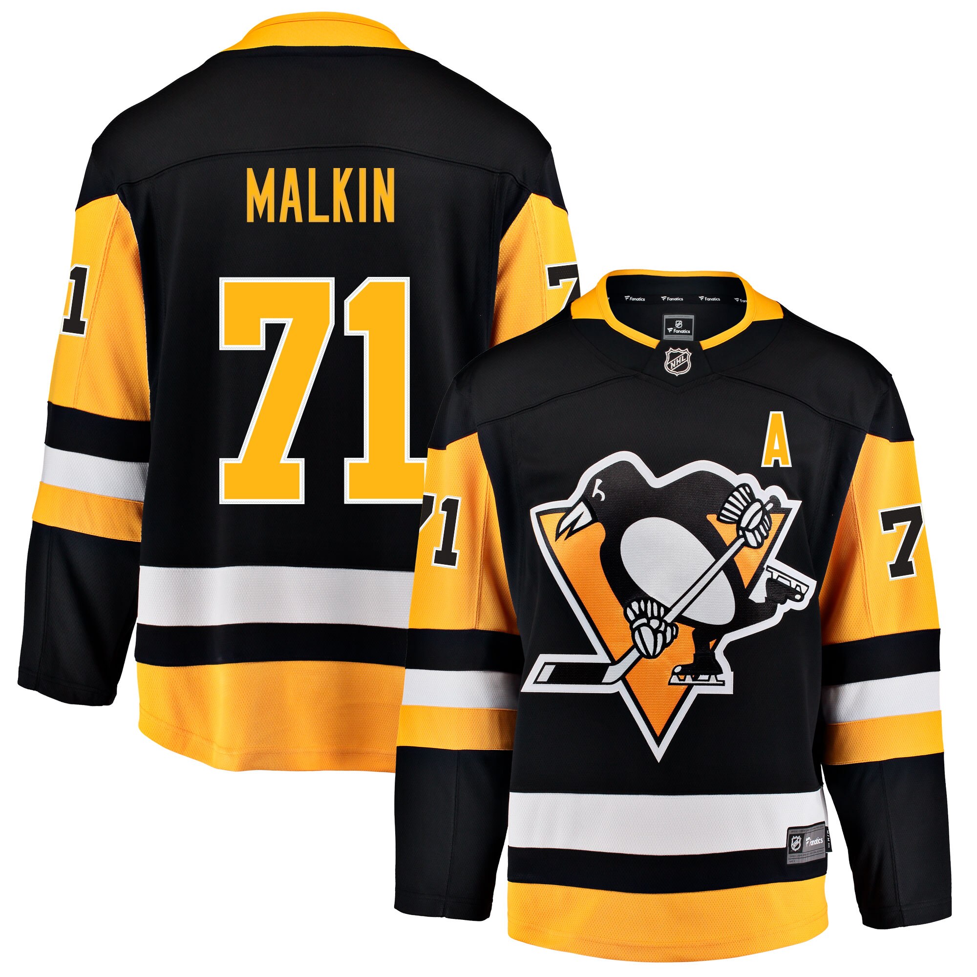 pittsburgh penguins fanatics home breakaway jersey – evgeni malkin – mens – San Jose Sharks Jerseys and Headwear Collection