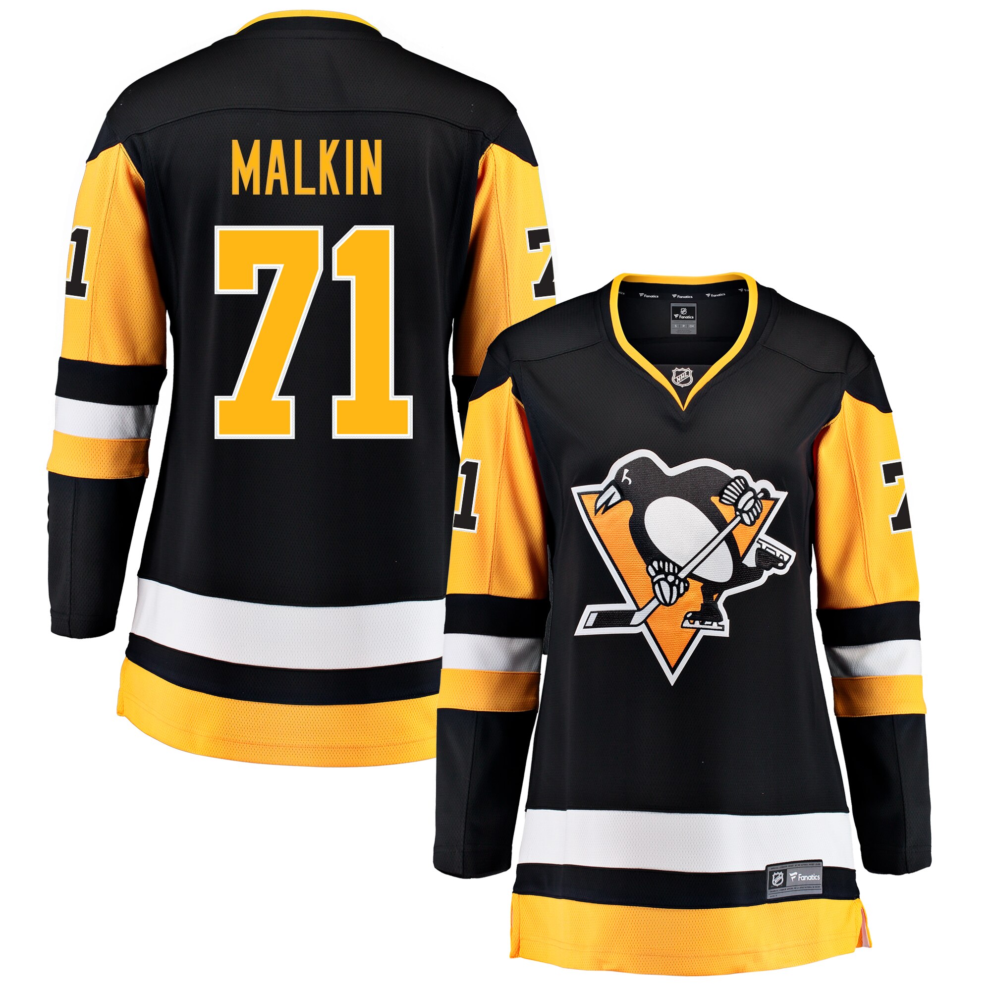 pittsburgh penguins fanatics home breakaway jersey – evgeni malkin – womens – San Jose Sharks Jerseys and Headwear Collection