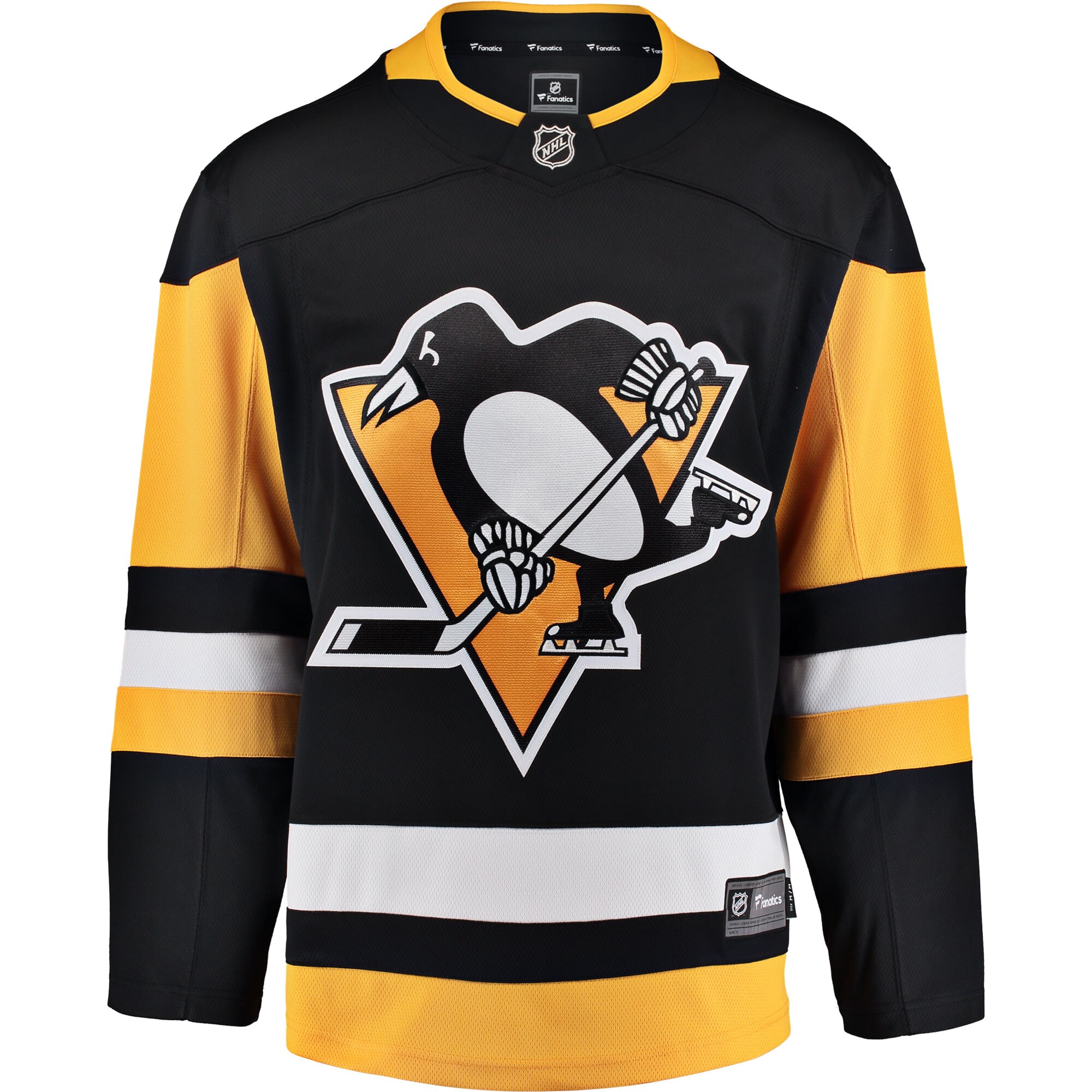pittsburgh penguins fanatics home breakaway jersey – mens – San Jose Sharks Jerseys and Headwear Collection