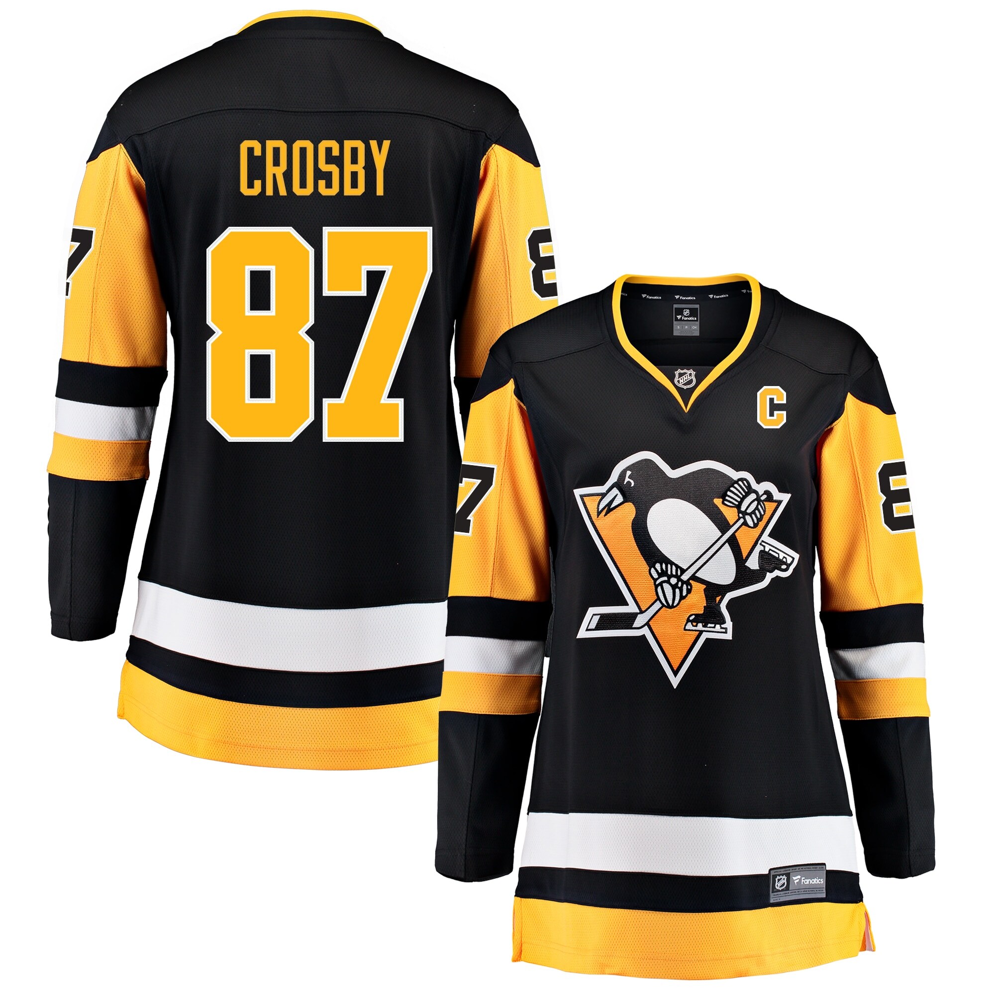 pittsburgh penguins fanatics home breakaway jersey – sidney crosby – womens – San Jose Sharks Jerseys and Headwear Collection
