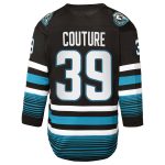 san jose sharks fanatics replica alternate breakaway jersey – black – logan couture – youth – San Jose Sharks Jerseys and Headwear Collection