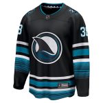 san jose sharks fanatics replica alternate breakaway jersey – black – mario ferraro – mens – San Jose Sharks Jerseys and Headwear Collection