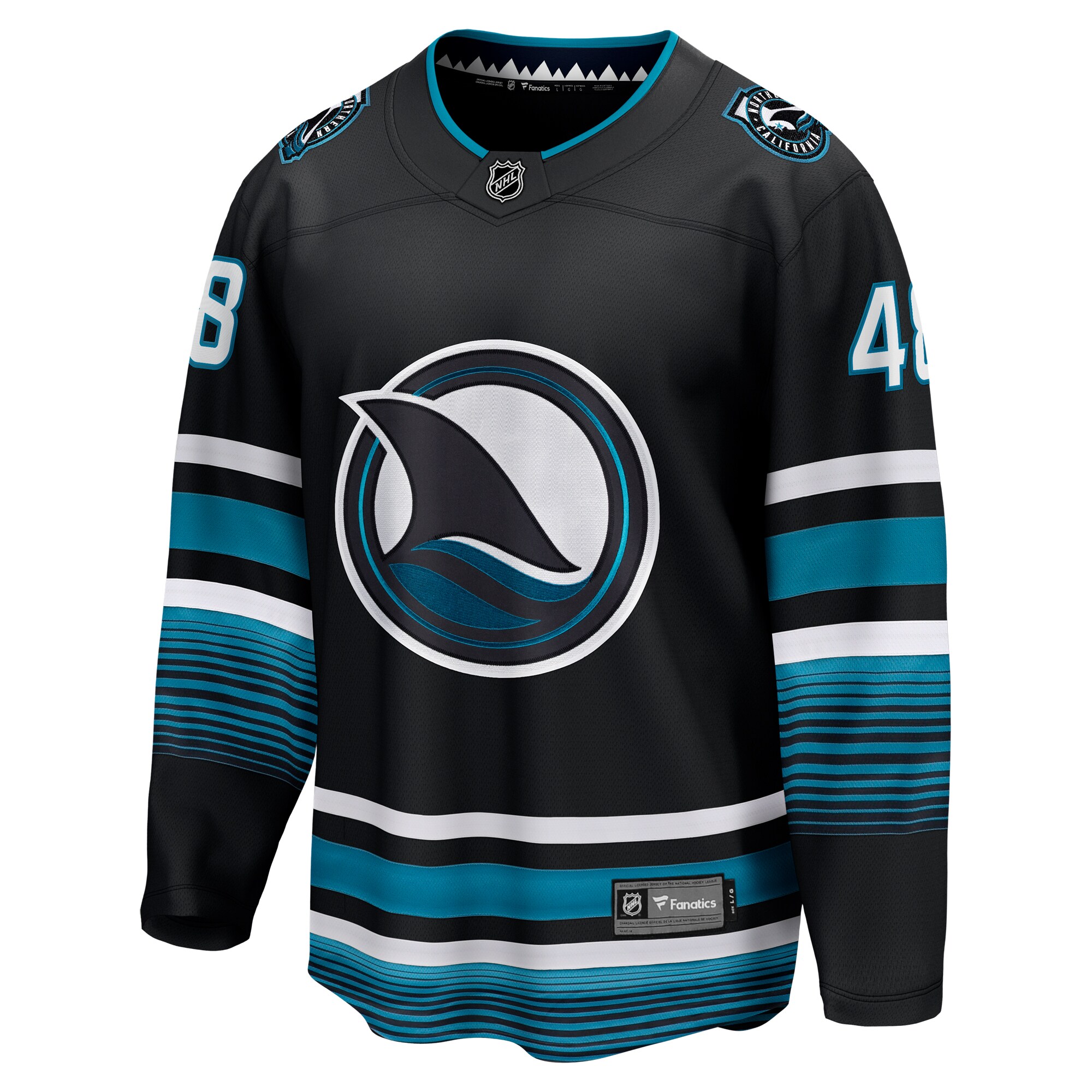 san jose sharks fanatics replica alternate breakaway jersey – black – tomas hertl – mens – San Jose Sharks Jerseys and Headwear Collection
