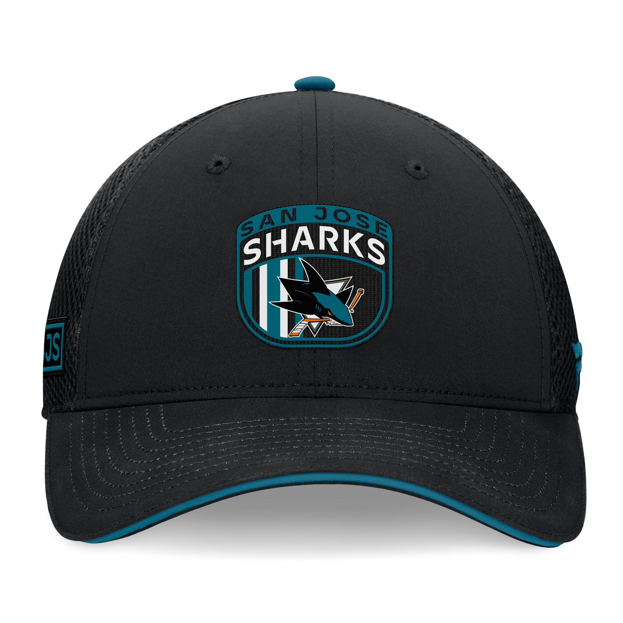 san jose sharks pro draft structured trucker cap – unisex – San Jose Sharks Jerseys and Headwear Collection