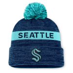 seattle kraken authentic pro rink beanie cuff with pom – San Jose Sharks Jerseys and Headwear Collection