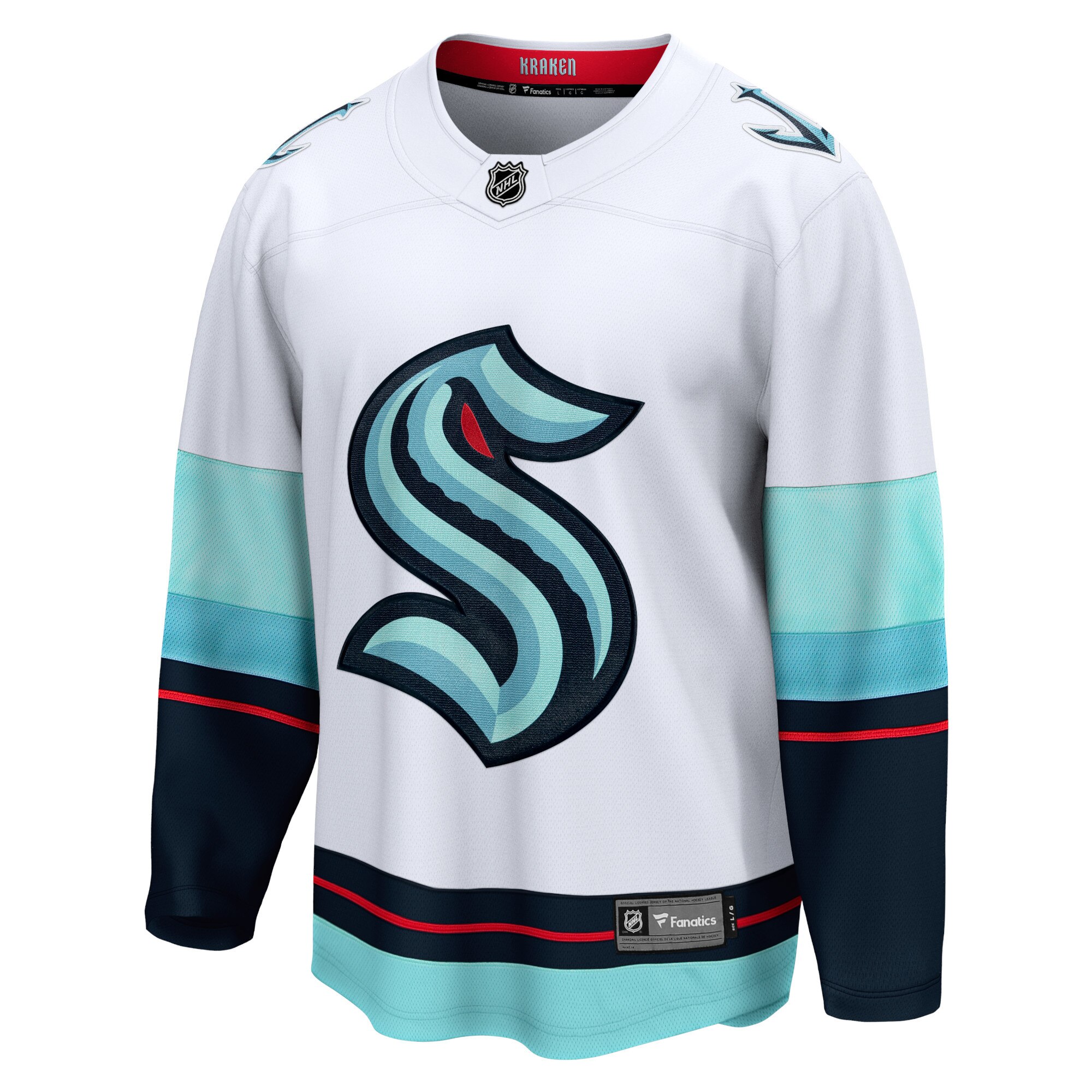 seattle kraken fanatics away breakaway jersey – mens – San Jose Sharks Jerseys and Headwear Collection
