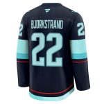 seattle kraken fanatics branded home premium jersey – deep sea blue – oliver bjorkstrand – mens – San Jose Sharks Jerseys and Headwear Collection