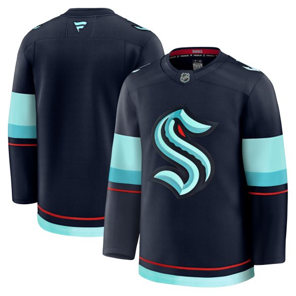 seattle kraken fanatics branded home premium jersey – mens – – San Jose Sharks Jerseys and Headwear Collection