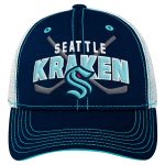 seattle kraken lock up mesh adjustable cap – youth – San Jose Sharks Jerseys and Headwear Collection
