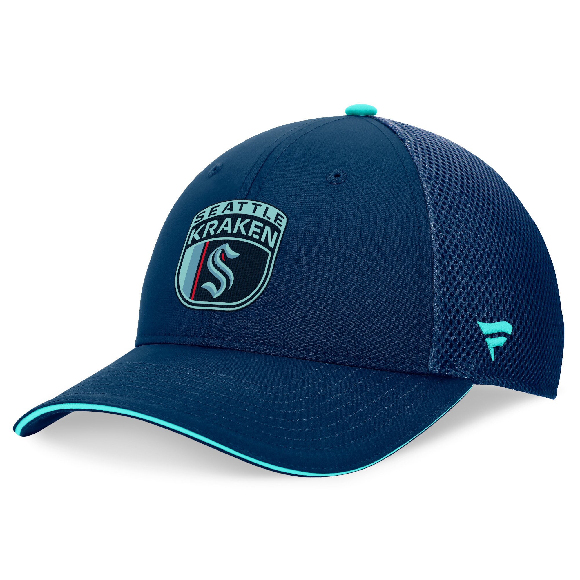seattle kraken pro draft structured trucker cap – unisex – San Jose Sharks Jerseys and Headwear Collection
