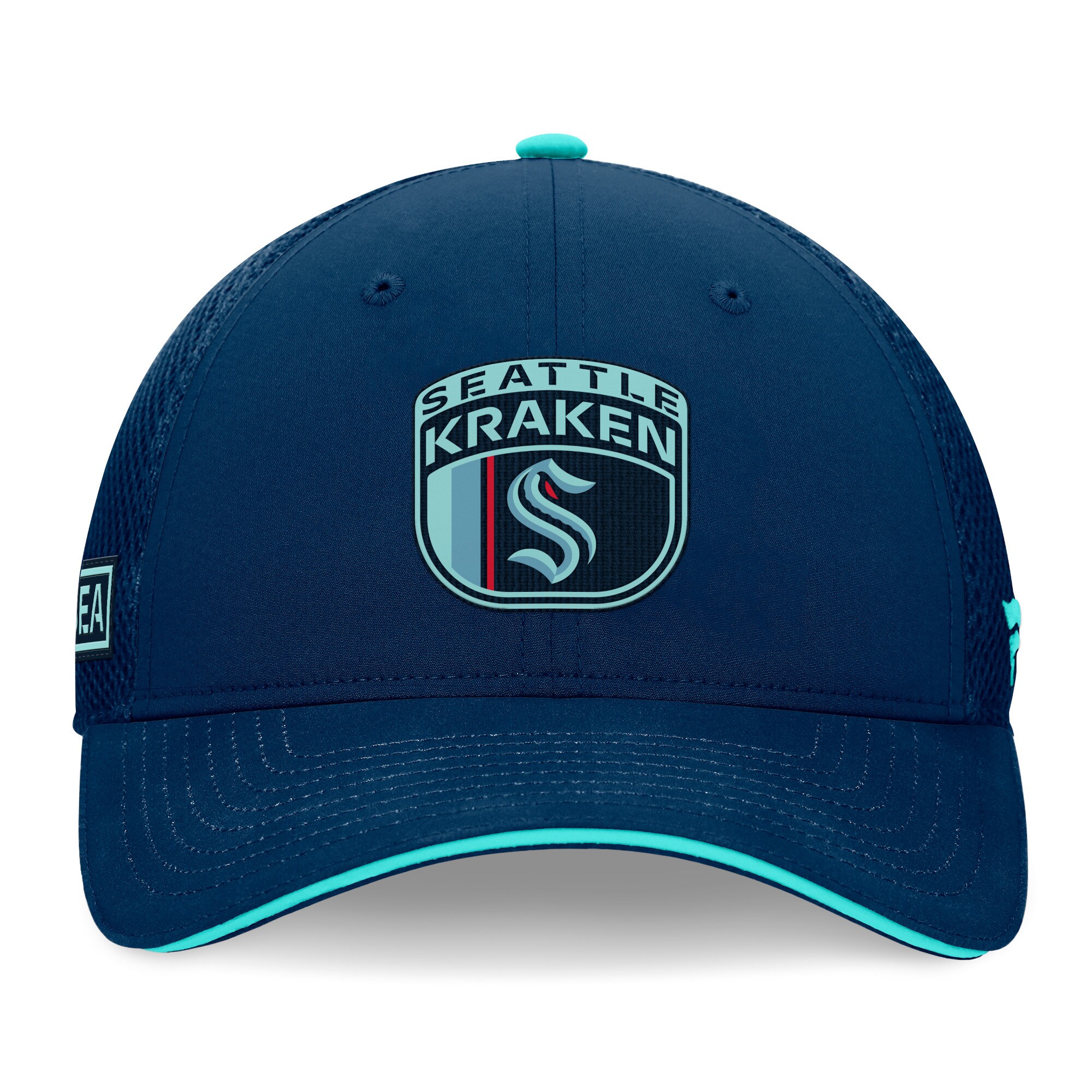 seattle kraken pro draft structured trucker cap – unisex – San Jose Sharks Jerseys and Headwear Collection
