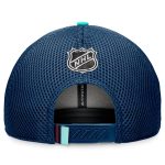 seattle kraken pro draft structured trucker cap – unisex – San Jose Sharks Jerseys and Headwear Collection