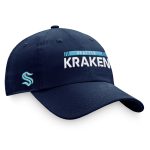 seattle kraken pro game amp train unstructured adjustable cap – mens – San Jose Sharks Jerseys and Headwear Collection