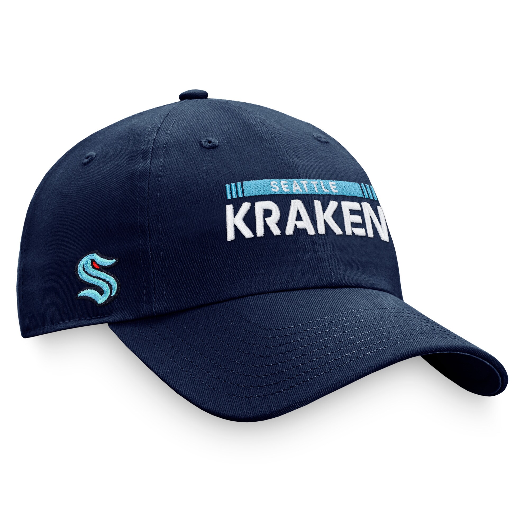 seattle kraken pro game amp train unstructured adjustable cap – mens – San Jose Sharks Jerseys and Headwear Collection