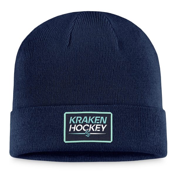 seattle kraken pro prime cuffed beanie – unisex – San Jose Sharks Jerseys and Headwear Collection