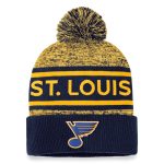 st. louis blues pro rink heathered cuffed pom knit – unisex – San Jose Sharks Jerseys and Headwear Collection