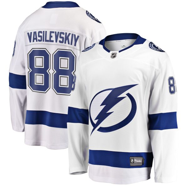 tampa bay lightning fanatics away breakaway jersey – andrei vasilevskiy – mens – San Jose Sharks Jerseys and Headwear Collection