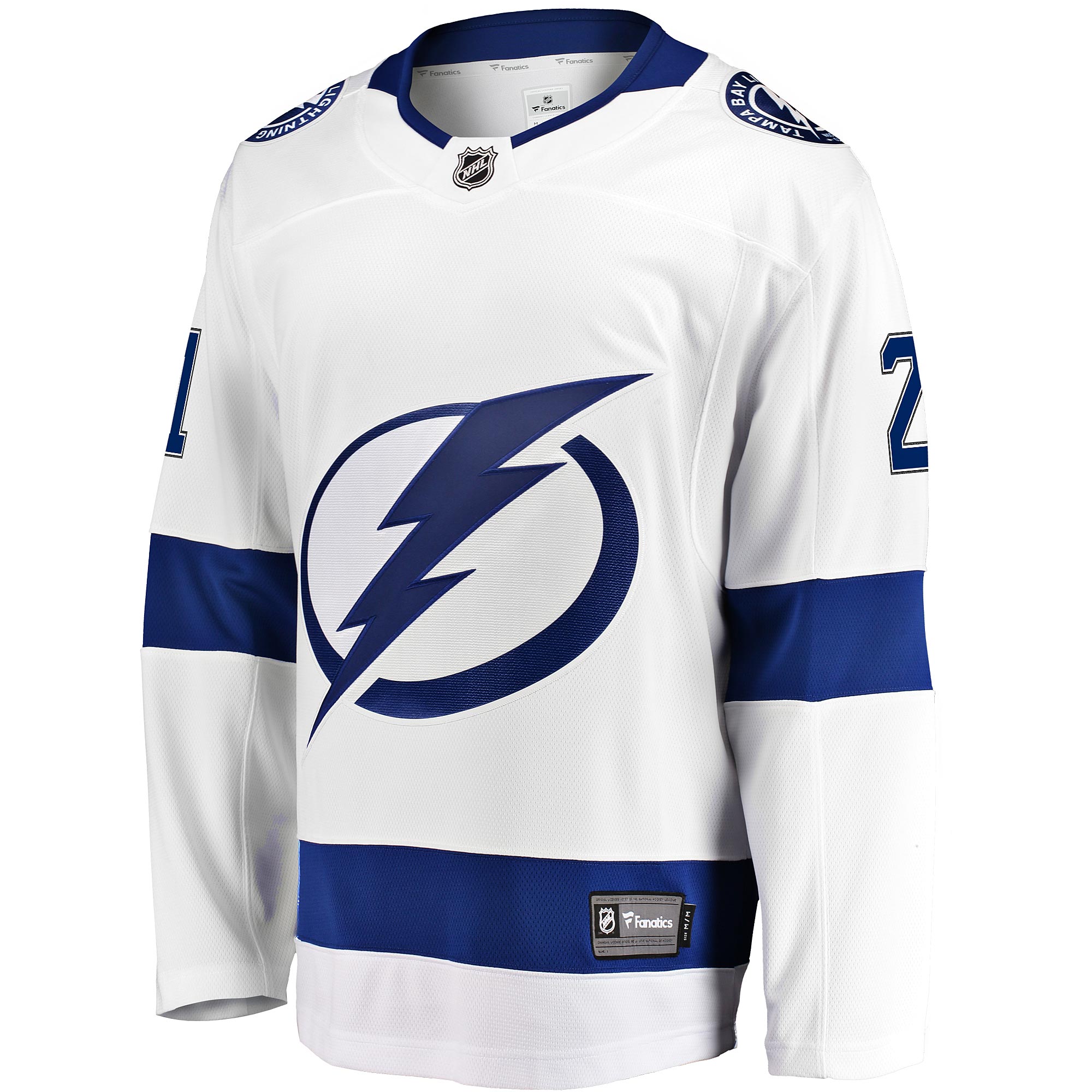 tampa bay lightning fanatics branded away breakaway jersey – brayden point – mens – San Jose Sharks Jerseys and Headwear Collection