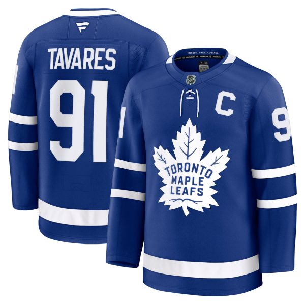 toronto maple leafs fanatics branded home premium jersey – blue – john tavares – mens – San Jose Sharks Jerseys and Headwear Collection