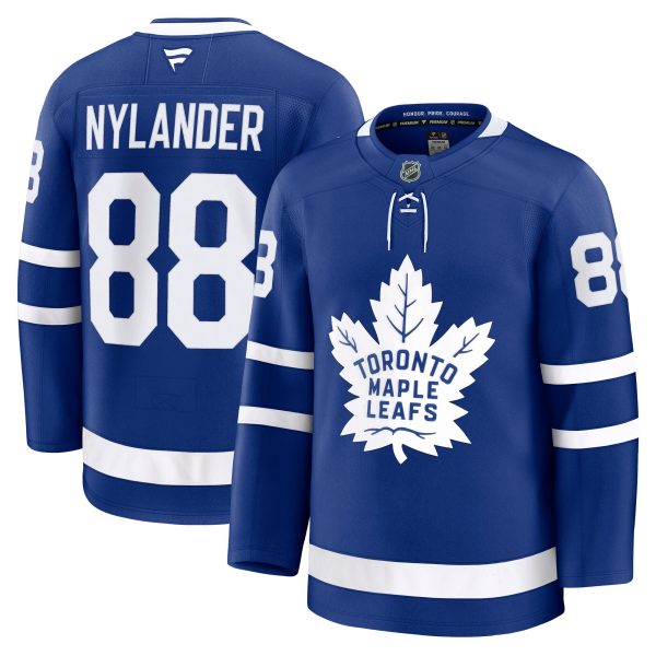 toronto maple leafs fanatics branded home premium jersey – blue – william nylander – mens – San Jose Sharks Jerseys and Headwear Collection