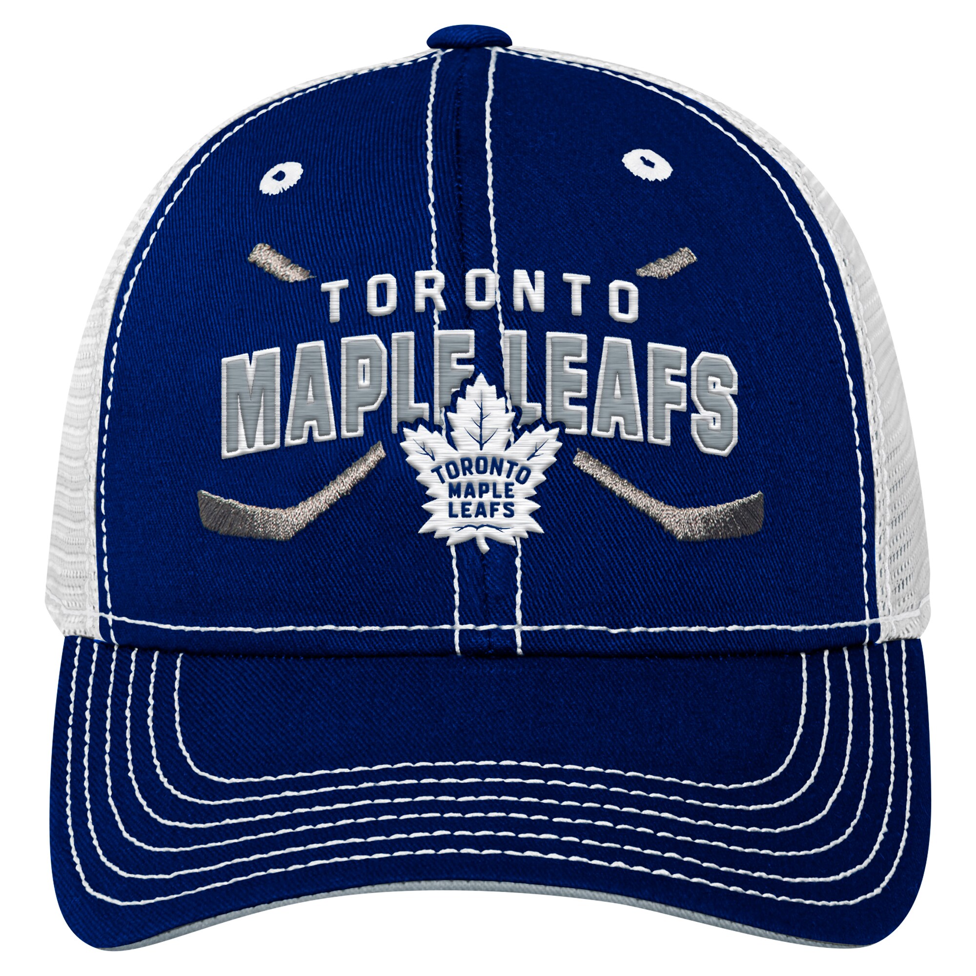 toronto maple leafs lock up mesh adjustable cap – youth – San Jose Sharks Jerseys and Headwear Collection