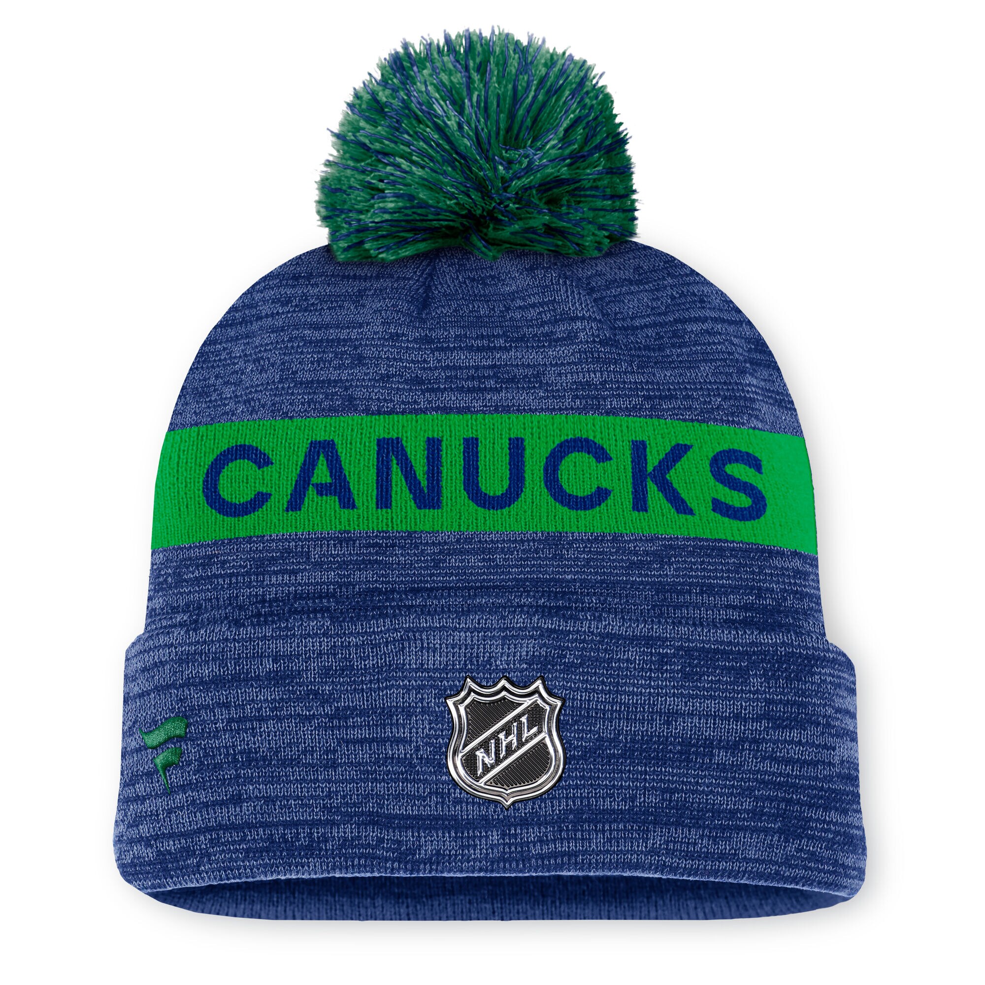 vancouver canucks authentic pro rink beanie cuff with pom – San Jose Sharks Jerseys and Headwear Collection