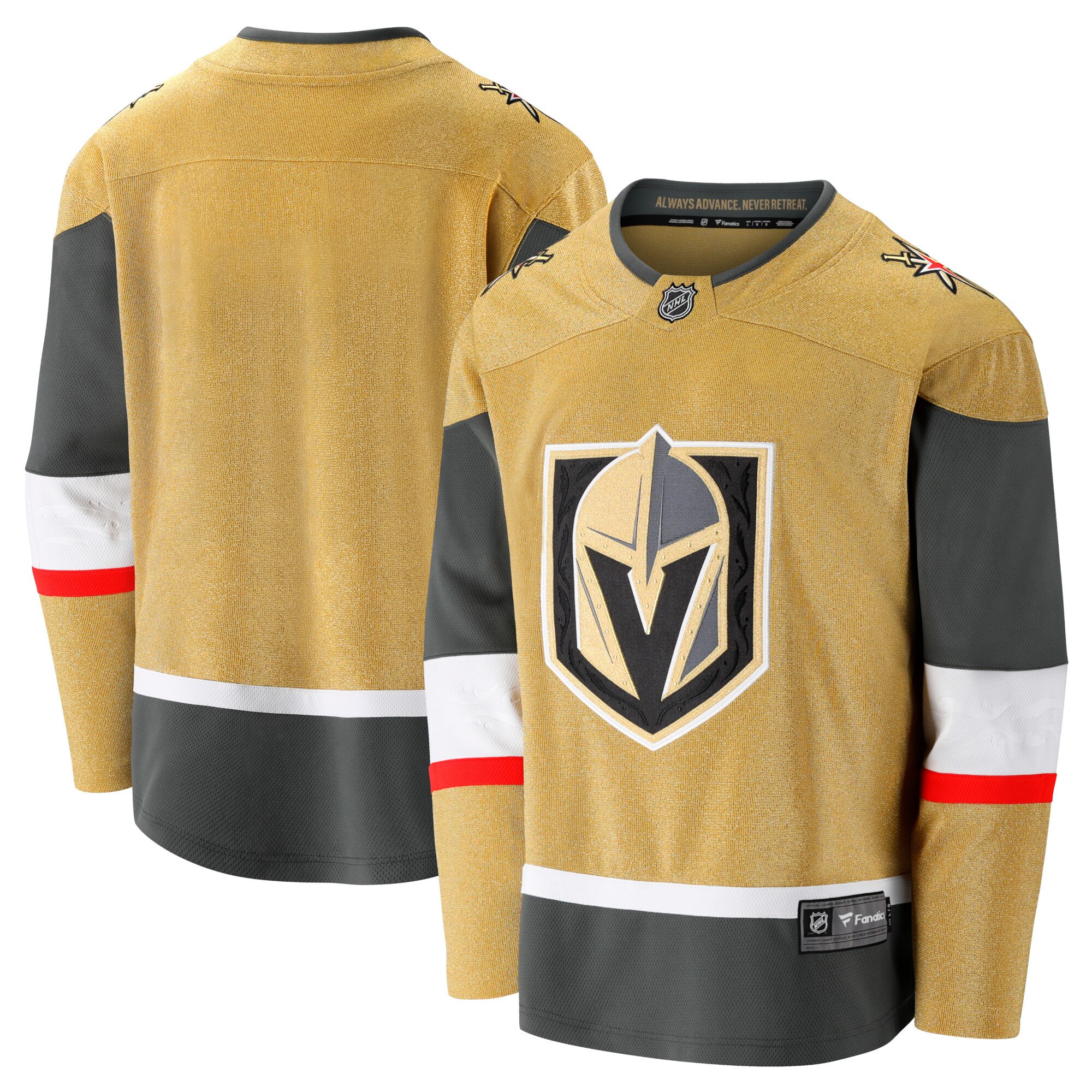 vegas golden knights fanatics alternate breakaway jersey – mens – San Jose Sharks Jerseys and Headwear Collection